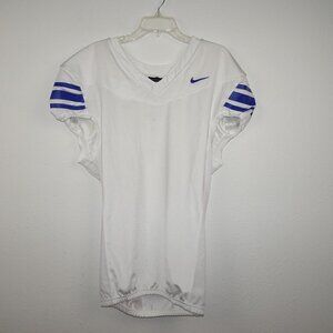 Nike Football Performance Jersey Mesh Vented Men's Large White Blue CI3767-108